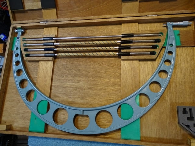 Микрометър Mitutoyo 104-146 OMC-800 outside micrometer 700-800mm - снимка 2
