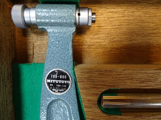 Микрометър Mitutoyo 104-146 OMC-800 outside micrometer 700-800mm - снимка 3