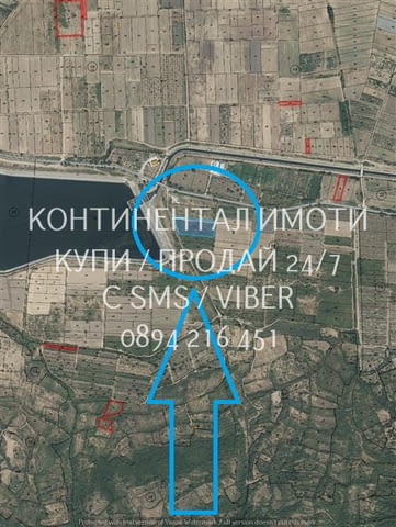 Код 70051. Овощна градина 4700м2, кат 4-та /НТП лозе/, на метри от водохранилището, с лесен достъп н - снимка 2