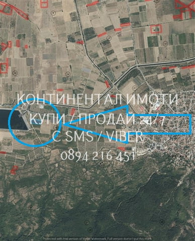 Код 70051. Овощна градина 4700м2, кат 4-та /НТП лозе/, на метри от водохранилището, с лесен достъп н - снимка 3