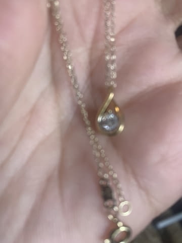 Колие с ест.диамант-Топ оферта, city of Vidin | Necklaces / Chains / Pendants - снимка 2