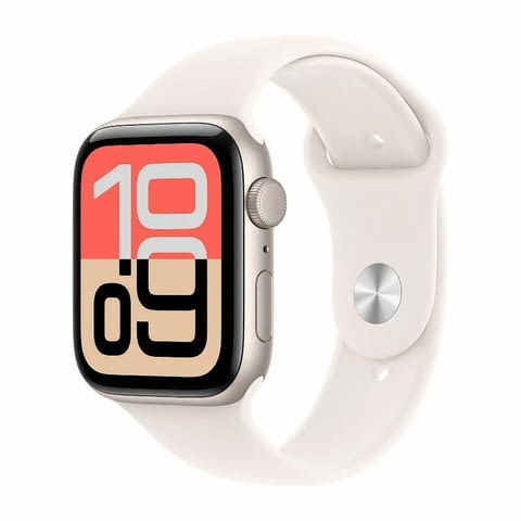 Смарт часовник Apple Watch SE3 44mm Starlight/Star Band, град Велико Търново - снимка 1