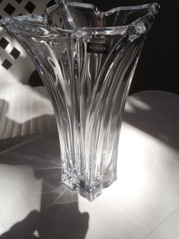 Кристална ваза Bohemia Crystalite, 28 cm, 29 €, град Варна | Декорация / Интериор - снимка 1
