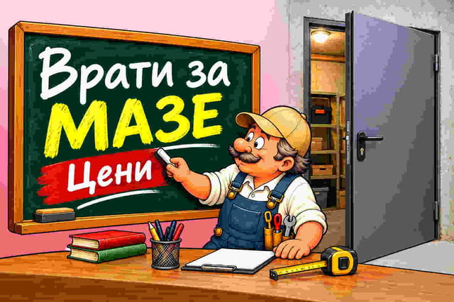 Метални врати за мазета по поръчка – София - град София | Дограми / Врати