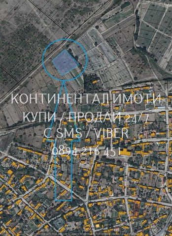 Код 70061. Поземлен имот нива 3дка, в близост до регулация /на около 100м, възможна промяна на НТП и - снимка 2