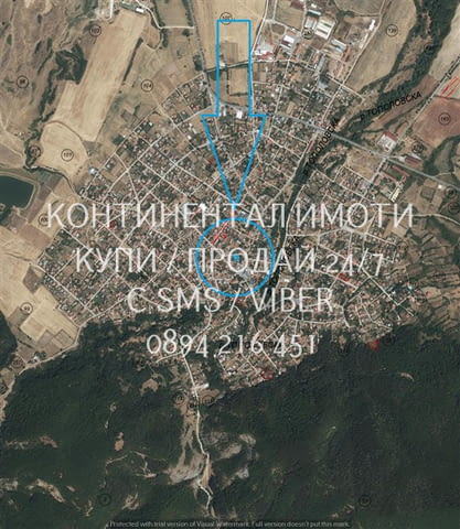Код 70062. Два съседни парцела с обща площ 1120м2 в центъра, на главата улица, с лице близо 70 метра - снимка 3