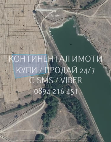 Код 70064. Панорамен имот 5400м2, до регулация, граничещ с път на около 200м от къщите на селото и н - снимка 1