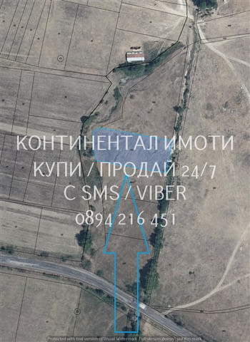 Код 70065. Поземлен имот 3600м2 - нива, кат. 6-та, намира се преди селото с лесен достъп на 170м от - снимка 1