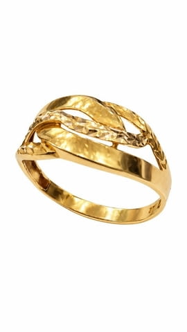Златен пръстен-2.49гр. Warranty - Yes, Certificate - Yes - city of Veliko Tarnovo | Rings - снимка 1