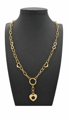 Дамско златно колие(промоция) -6.53гр., city of Veliko Tarnovo | Necklaces / Chains / Pendants - снимка 1