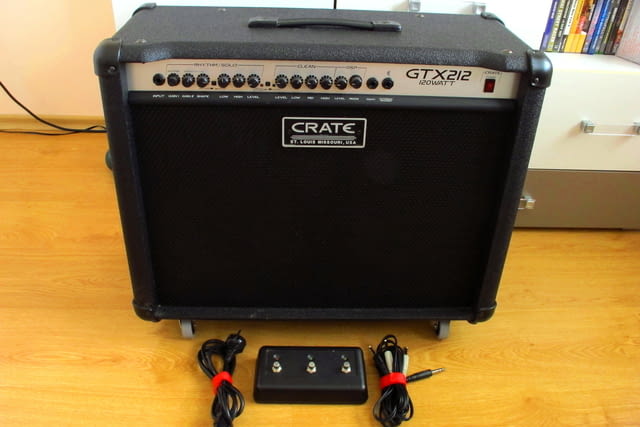 Crate GTX 212 – Мощно 120W американско китарно кубе, град Пловдив | Музикални Инструменти - снимка 1