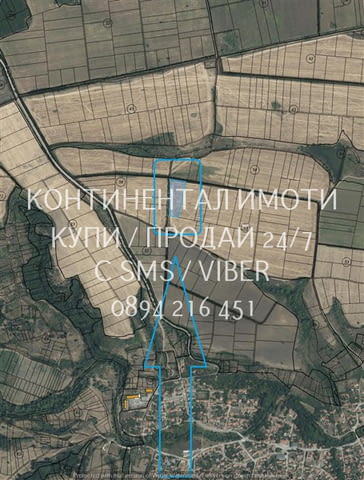 Код 70070. Нива 8200м2, кат. 4-та, която се намира на около 300м от шосе с лесен достъп по селски пъ - снимка 2