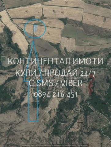 Код 70070. Нива 8200м2, кат. 4-та, която се намира на около 300м от шосе с лесен достъп по селски пъ - снимка 3