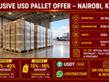 30-pallet usd inventory — jkia / bonded warehouse area