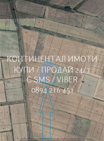 Код 70071. Две ниви по 5150м2 кат. 4-та., в мест.'ИРИЗЛИКА' в непосредствена близост до пътя свързва - снимка 1
