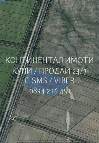 Код 62287. Поземлен имот 11600м2 с лице 80м на главния път Пловдив-Карлово, на 1 км от разклона за г - снимка 1