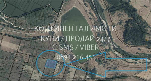 Код 70077. Нива 8 дка, кат. 3-та в мест. Черни могили, близо до главен път. Имотът е много атрактиве - снимка 1