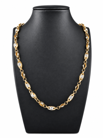 Златен ланец (промоция) - 10.11гр., city of Veliko Tarnovo | Necklaces / Chains / Pendants - снимка 1