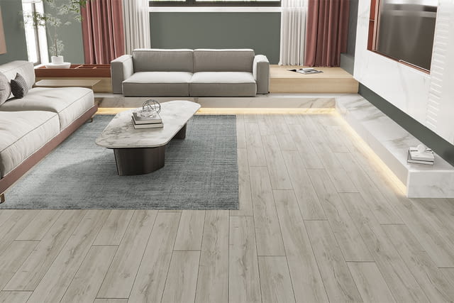 Ламинат Бял Дъб AN901 Laminate, Other, Timber type - city of Sofia | Flooring - снимка 4