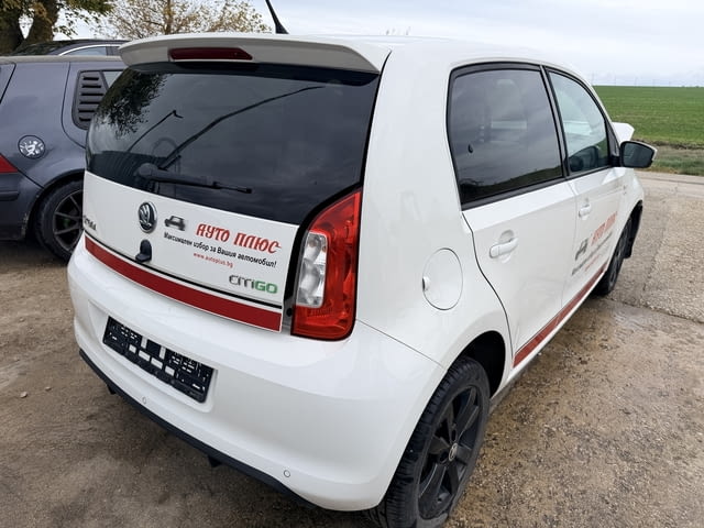 Skoda CitiGO, двигател CPG, 1.0 EcoFuel, 68 кс., 5 ск., 137000 км., 2015г., Шкода Ситигоу 1.0 EcoFue - снимка 6