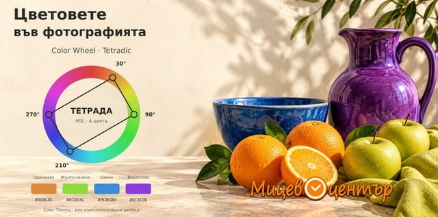 Цветовете във фотографията, създай въздействие с подходящите съчетания - снимка 1
