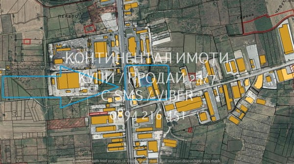 Код 70082. Поземлен имот 1200м2, представляващи 1/2 ид.ч от по-голям имот, в непосредствена близост - снимка 2