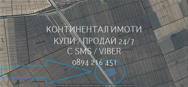 Код 70085. Поземлен имот 10430м2 с лице 90м на АМ Марица в близост до АМ Тракия на около 2, 5км. В бл - снимка 2