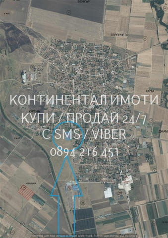 Код 70086. Два имота около 7дка и 4дка. Мястото е равно до регулация срещу къщи до ток и вода, асфал - снимка 3
