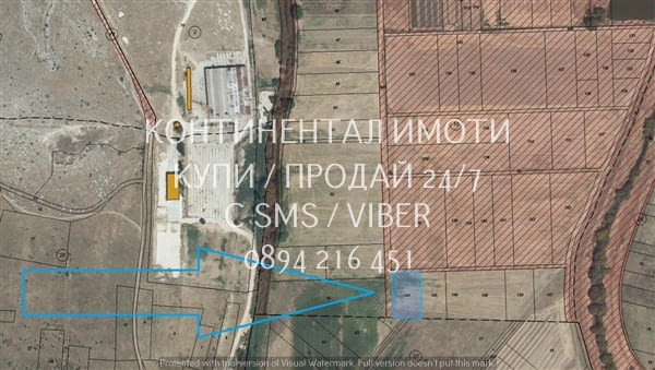 Код 70093. Кодззд 70093. Поземлен имот 2дка, граничещ със селската регулация, която в момента се при - снимка 2