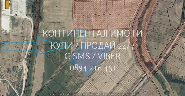 Код 70092. Кодззд 70092. Нива 11600м2 близо до селото и граничеща със селската регулация, на 300м от - снимка 1