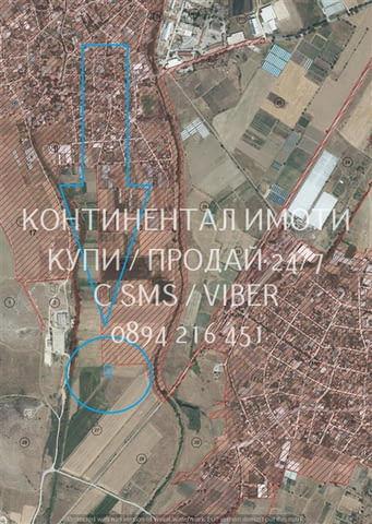 Код 70092. Кодззд 70092. Нива 11600м2 близо до селото и граничеща със селската регулация, на 300м от - снимка 3