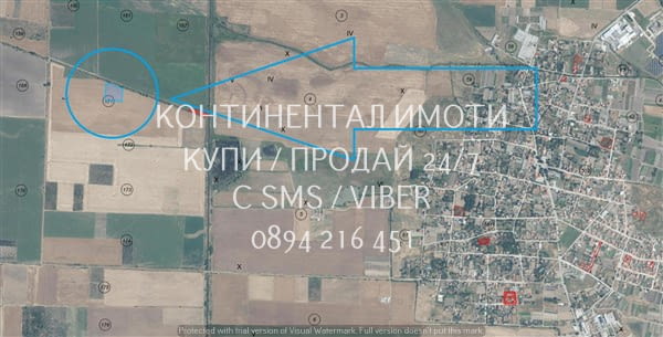 Код 70094. Нива 7500, кат. 4-та, с правилна форма, лесен достъп до селото. Става за отглеждане на зе - снимка 3
