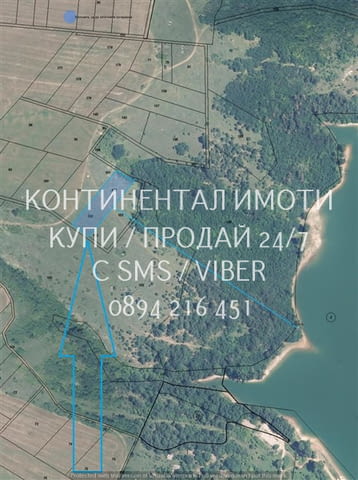 Код 70096. Поземлен имот 3дка, кат. 7-ма, с правилна форма само на 300м от язовир "40-те извора". По - снимка 1
