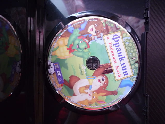 Франклин и тайният клуб DVD филм детски костенурка бобър Мечо лъже се загубва отговорност приятели - снимка 2