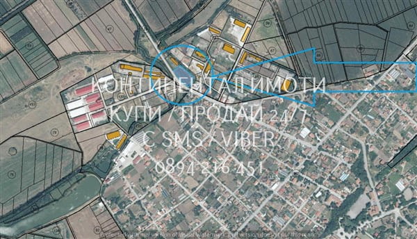Код 70101. Парцел 3дка в началото на селото в стопанската зона с лице 85м на шосето, до ток вода сто - снимка 2