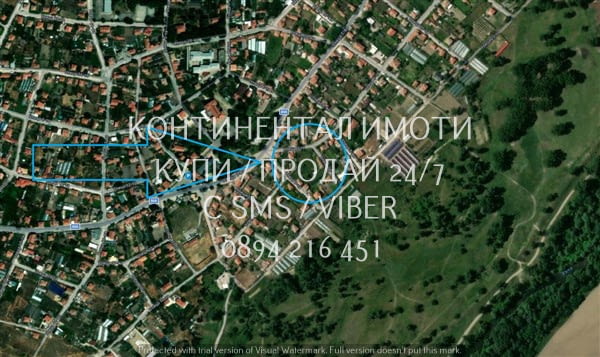 Код 70102. Кодг 70102. Парцел 980м2, до къщи, ток и вода, на асфалтирана улица, позволява застрояван - снимка 2