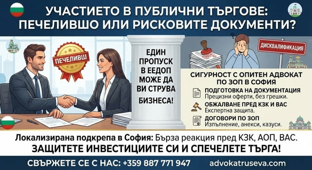 Адвокат по обществени поръчки Правни услуги и консултации, city of Sofia | Law