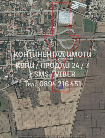 Код 62797. Парцели 600м2 /2 броя, съседни с локален път/ на тихо и спокойно място в източната част н - снимка 2