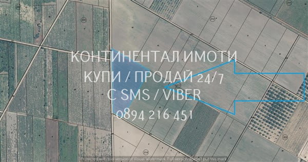 Код 70105. Поземлен имот - нива, кат. 6-та 12600м2 с много лесен пряк достъп от шосе на 700м. Голямо - снимка 1