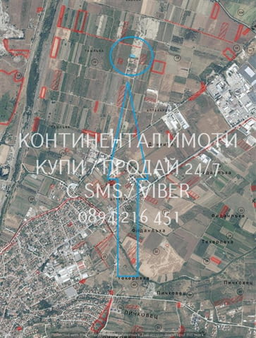 Код 70109. Парцел 600м2 за жилищно строителство с включен локален път 50м2, с регистрирана сонда. До - снимка 3