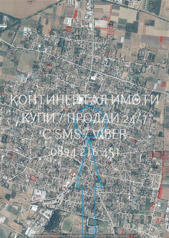 Код 70113. Дворно място 840м2 на комуникативно и предпочитано място в централната част на селето с л - снимка 3