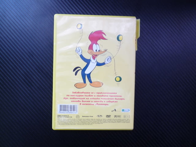 Уди Кълвача и приятели DVD филм забавление с щурия кълвач шеметни авантюри котка зима приключения - снимка 4