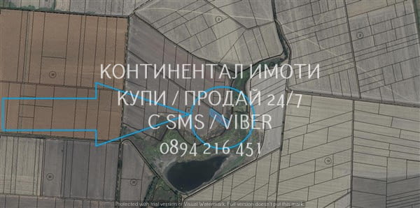 Код 70117. Поземлен имот 3400м2, кат. 3-та. Имотът е с удобна форма за обработка с механизирана техн - снимка 2